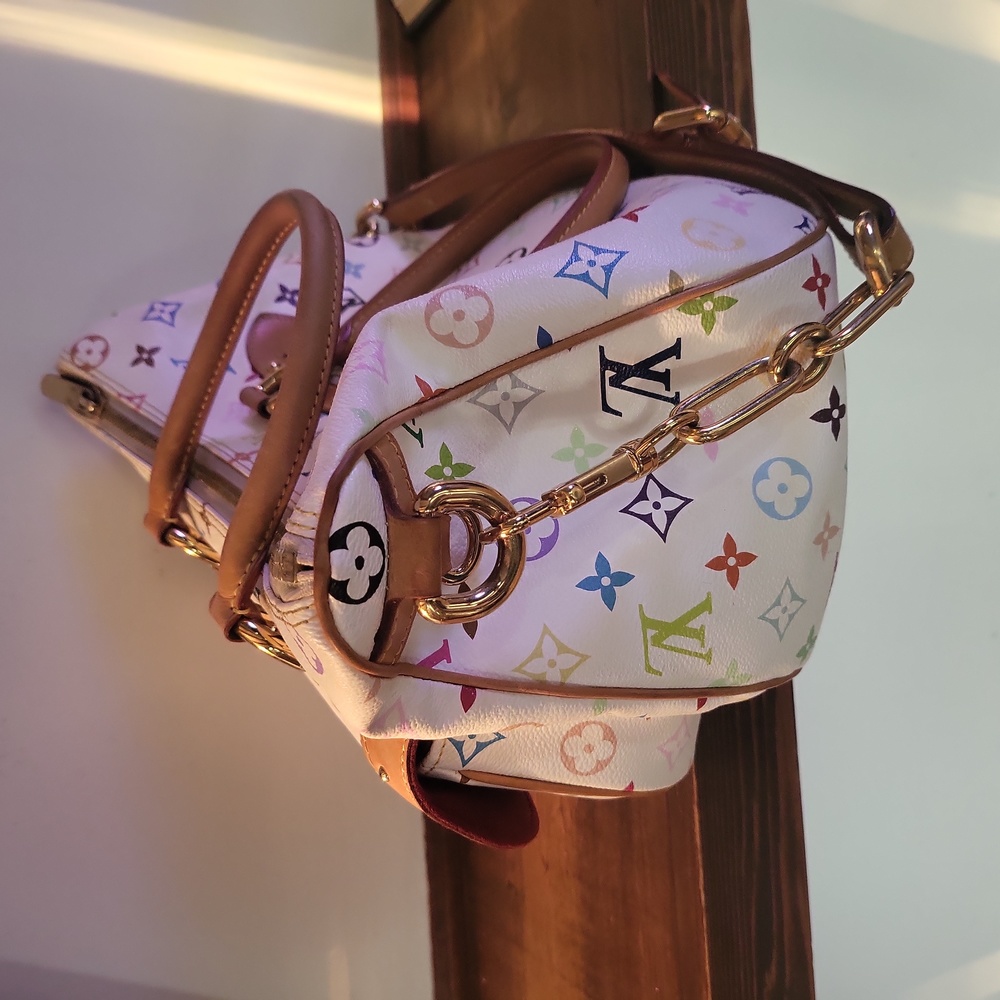 AUTHENTIC LOUIS VUITTON keepall RITA - Picture 4 of 7